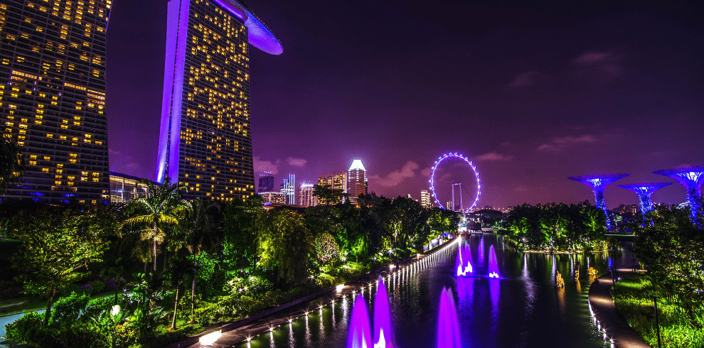 bali and singapore